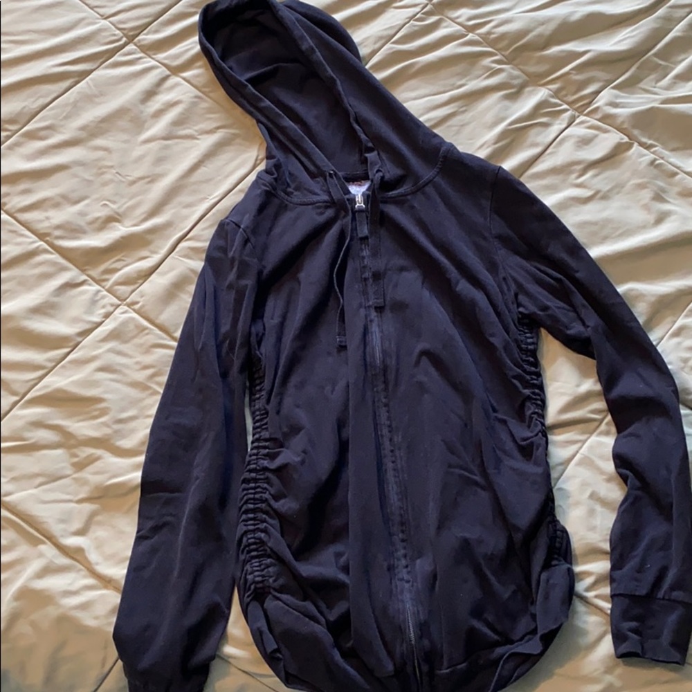 Maternity full zip up